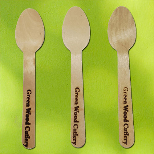 Biodegradable Wooden Spoon With Company Name