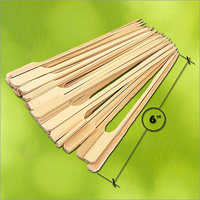 6 Inch Biodegradable Wooden Teppo Skewers