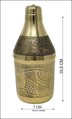 Brass Bottle - Color: Bronze