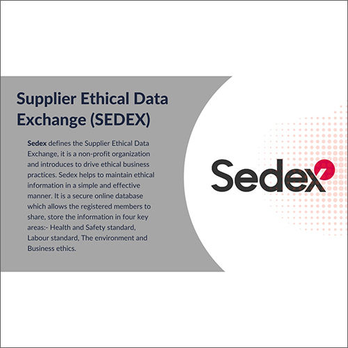 Sedex Certification Services