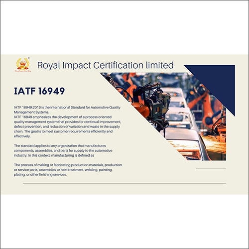 IATF 16949 Certification Services