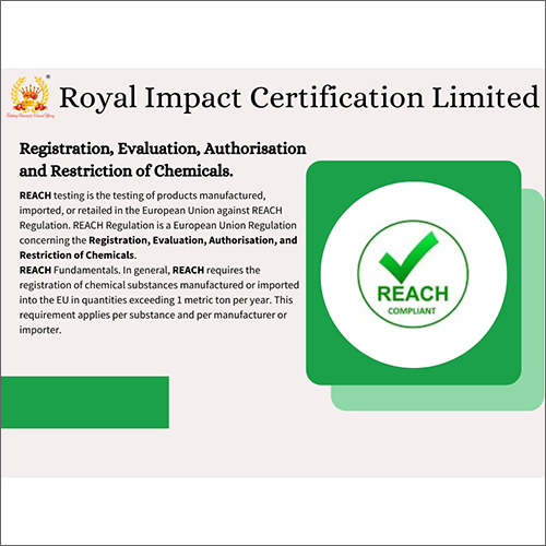 Reach Certification Services By ROYAL IMPACT CERTIFICATION LTD