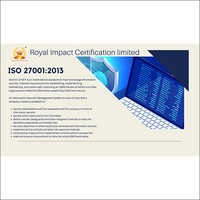 ISO 27001-2013 Certification Services
