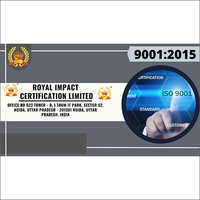 ISO 9001-2015 Certification Services
