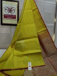 Pure Silk Handloom With Avrata Butta