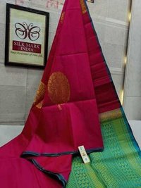 Pure Silk Handloom With Avrata Butta