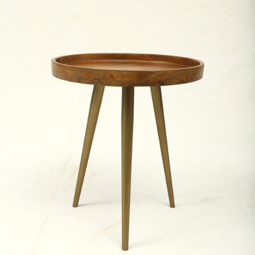 Solid Wood Maverick Side Table