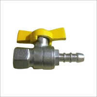 CIM 170 Gas Ball Valve With Inbuilt Hose Nipple