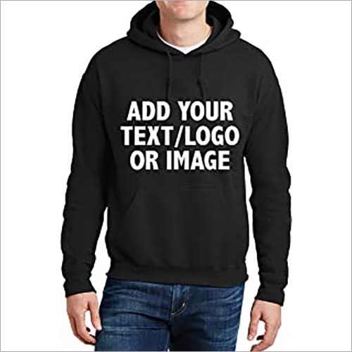 Cotton Mens Promotional Printed Hoodie