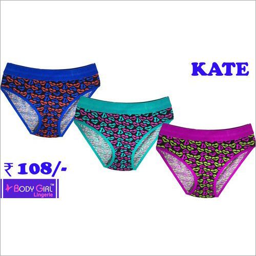 BodyGirl 100% Pure Cotton Printed Panty at Rs 33/piece, Cotton Panties in  Delhi