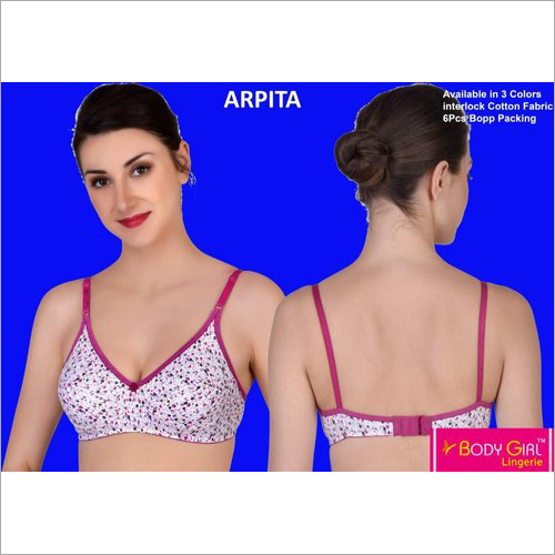BodyGirl Net and Lace Designer Non Wired Non Padded Bra By KANTA ENTERPRISES