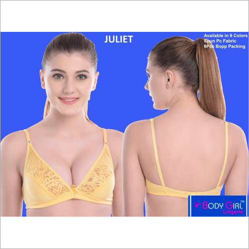 BodyGirl Cotton Bra Full Coverage  Comfortable with Adjustable Straps