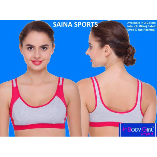 Body Girl Sports Bra Stretchable and Comfortable With Full Coverage