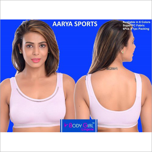 BodyGirl Sports Bra Full Coverage  Comfortable and Stretchable