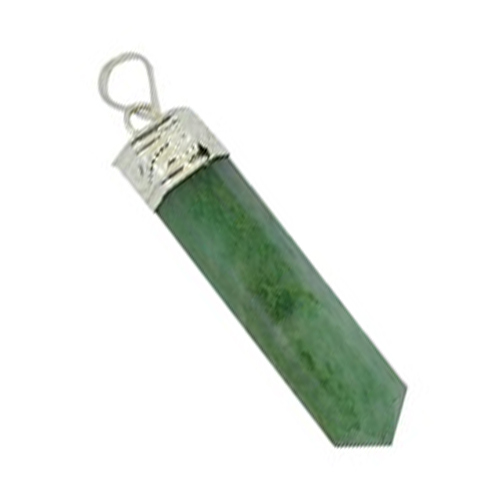 Green Mica Single Point Pendant