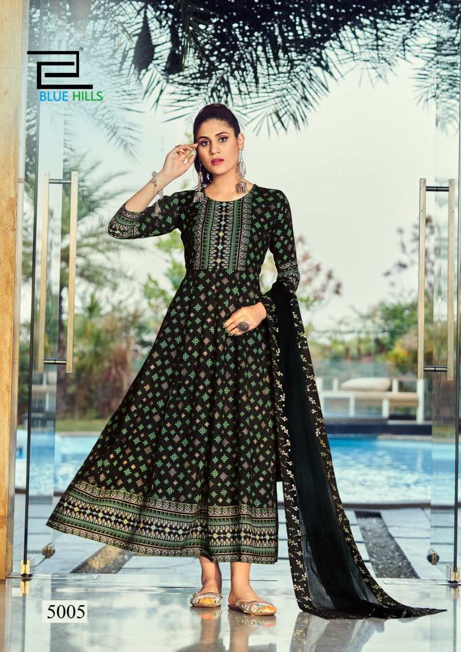 Manika Mage Hithe Vol 5 Gown With Dupatta Collection