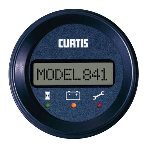 Black Curtis Battery Discharge Indicator