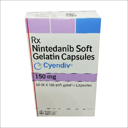 150 Mg Nintedanib Soft Gelatin Capsules
