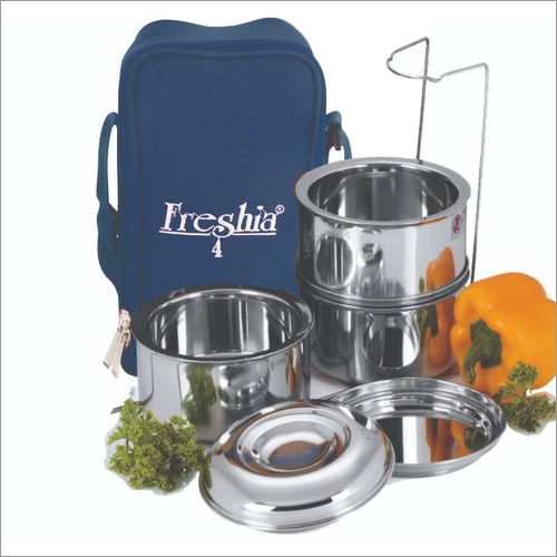 Poshan Stainless Steel Tiffin Box 