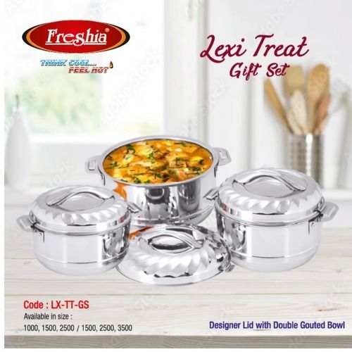 Lexi Treat Stainless Steel Insulated Casseroles Gift Set