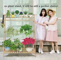 Bamboo DIY Garment Coat Clothes Rack (100 x 140 cm)