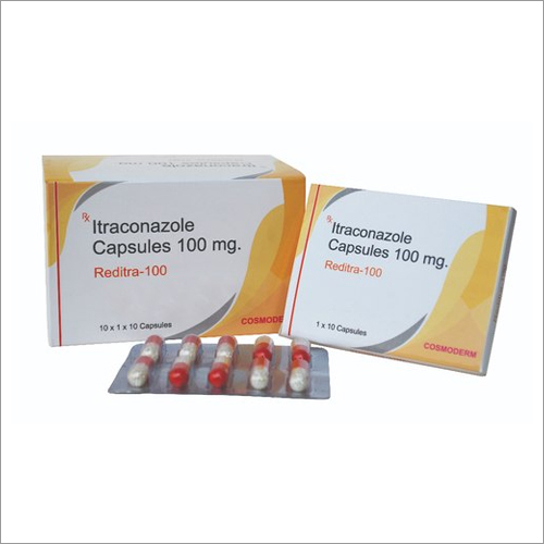 Itraconazole Capsules - 100 MG Dosage, Potent Antifungal Agent for Effective Treatment