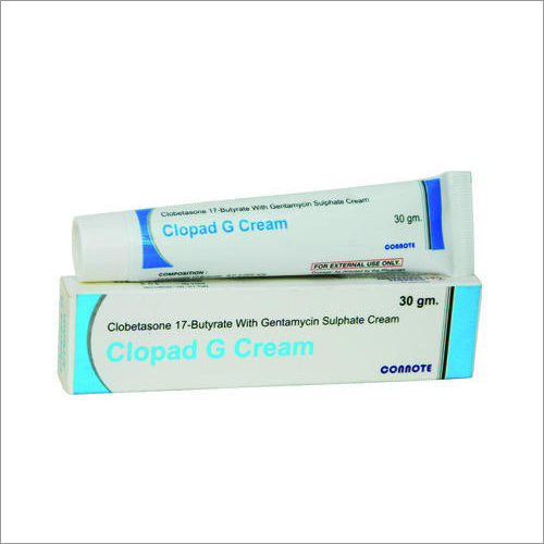 30 GM Clobetasone 17-Butyrate Gentamicin Sulphate Cream By CONNOTE HEALTHCARE