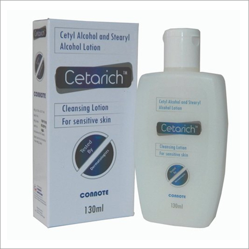 130 ML Cetyl Alcohol And Stearyl Alcohol Cleansing Lotion