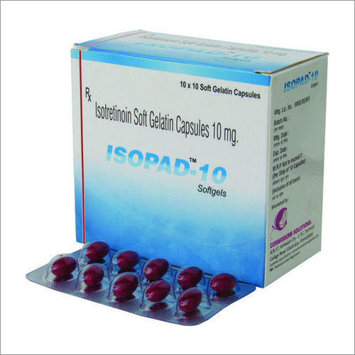 10 MG Isotretinoin Soft Gelatin Capsules
