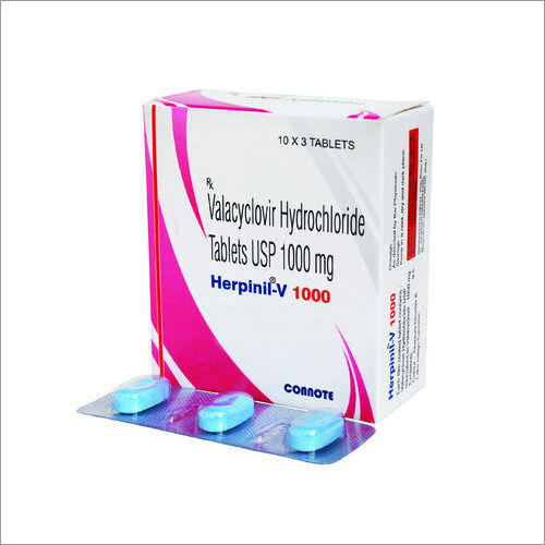 1000 Mg Valacyclovir Hydrochloride Tablets Usp