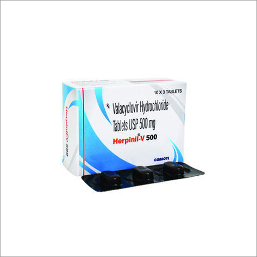 500 MG Valacyclovir Hydrochloride Tablets USP