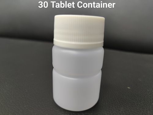 HDPE tablet container