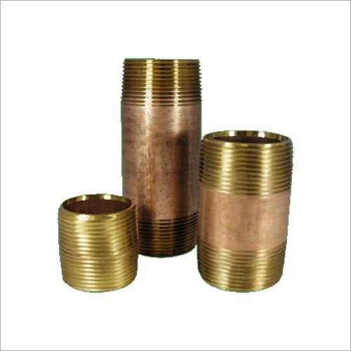 Golden Brass Nipples Fitting