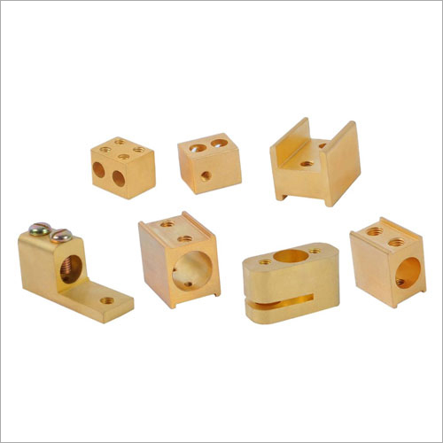 Golden Brass Electrical Switchgear Parts