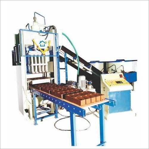 High Durability 12 Pcs 3 Phase Fully Automatic Fly Ash Brick Making Machine