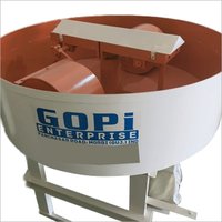 Automatic Pan Concrete Mixer - Metal Build, Industrial Grade | Fully Automatic With Manual Control