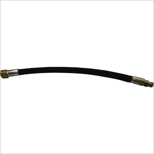 Black Tractor Trolley Hose Pipe