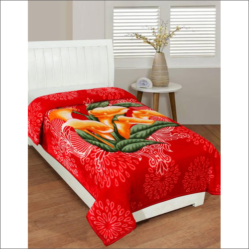 Printed Double Bed Soft Mink Blanket