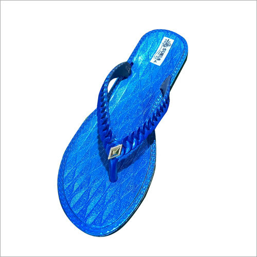 Blue Ladies Casual Slipper