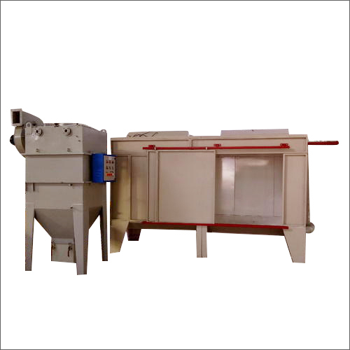 Powder Spray Booth With Recovery Cyclone