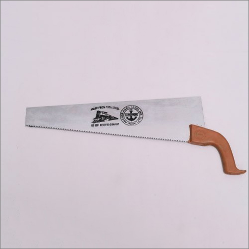 White Polish Handsaw With PVC Half Handle
