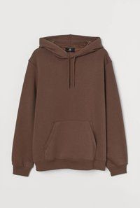 Mens Solid Grey Hooded