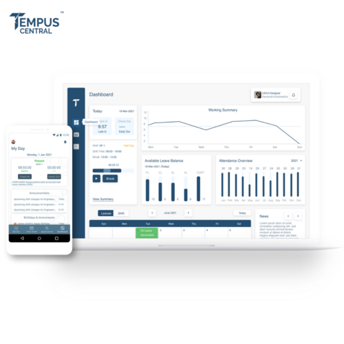 Cloud Base Time Attendance Software