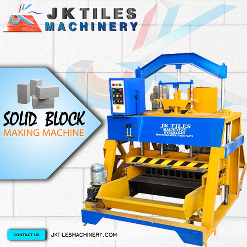 Solid Hollow Block Making Machine