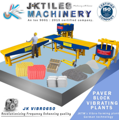 Hydraulic Cement Tile Making Machines