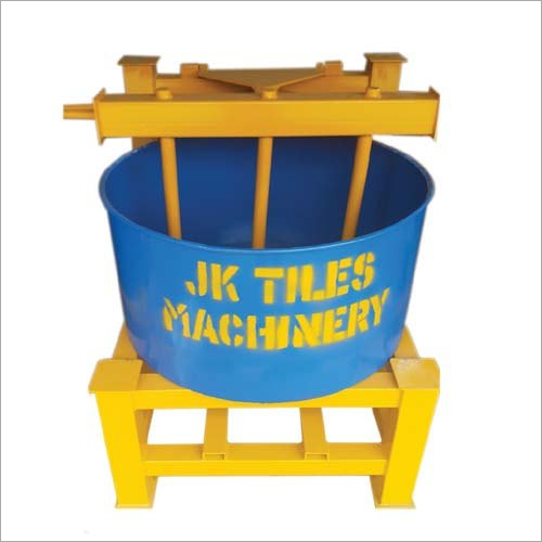 3 Phase Color Pan Mixer By J.K. TILES MACHINERY