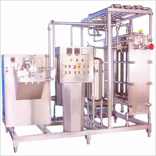 Pasteurizer and Homogenizer Combination