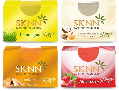 Sknn Glycerine Soap Set Of 4 Combo