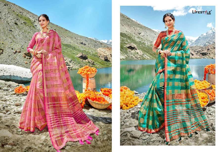 Sangini Cotton Sarees Catalogue Set Collection
