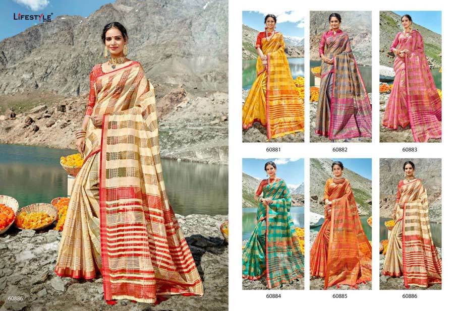 Sangini Cotton Sarees Catalogue Set Collection